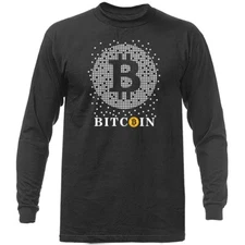 Bitcoin Miner Crypto Currency Traders Graphic Long Sleeve