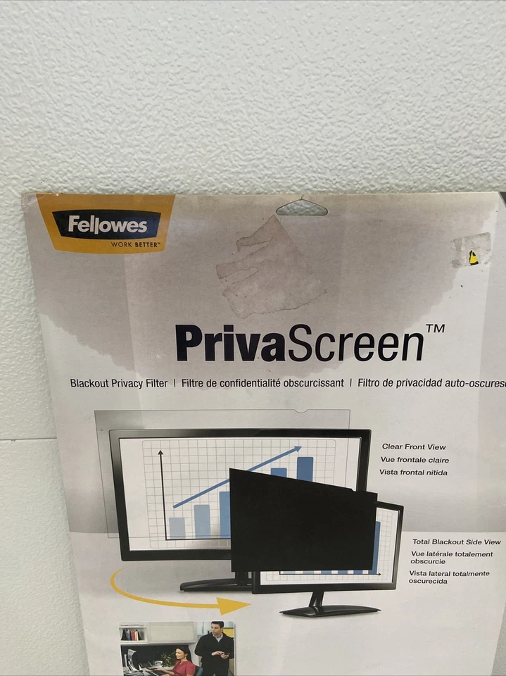 Fellowes PrivaScreen Blackout Privacy Filter for 19.5" Widescreen Monitor - Image 3 of 4