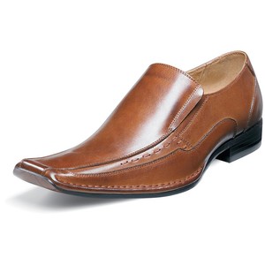 stacy adams templin loafers cognac