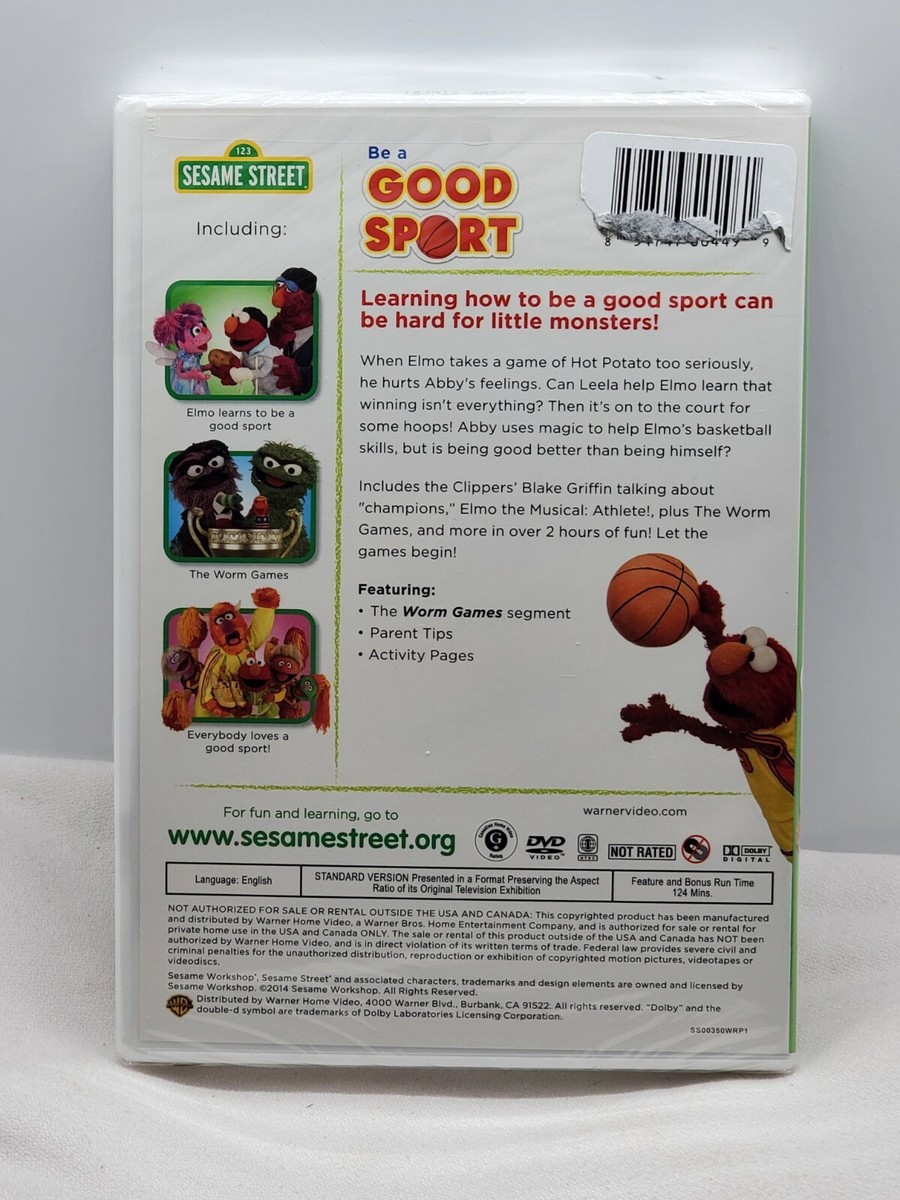 Sesame Street - Sesame Street: Be a Good Sport DVD New