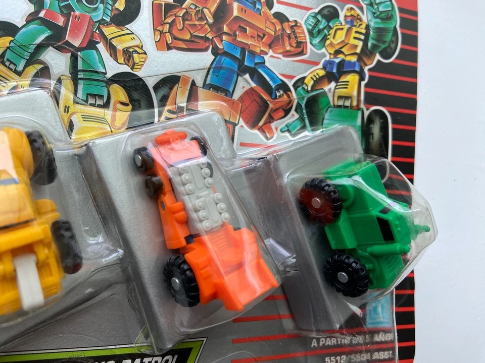 Transformers G1 1990 MONSTER TRUCKS PATROL MOSC micromaster hasbro mb - Image 4 of 4