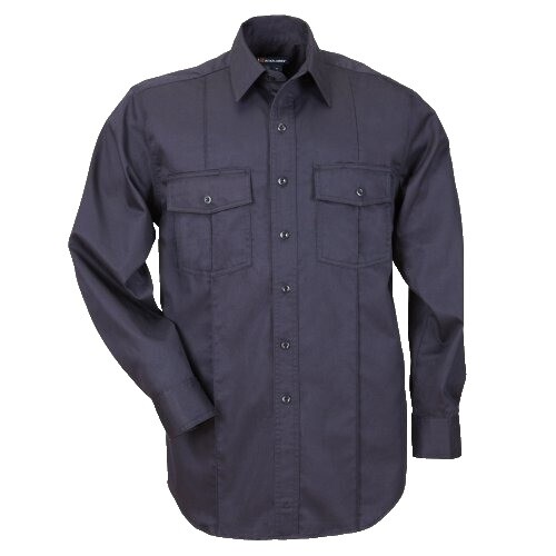 5.11 Tactical Shirt 72157 Mens Sz XL Navy Button Up Long Sleeve
