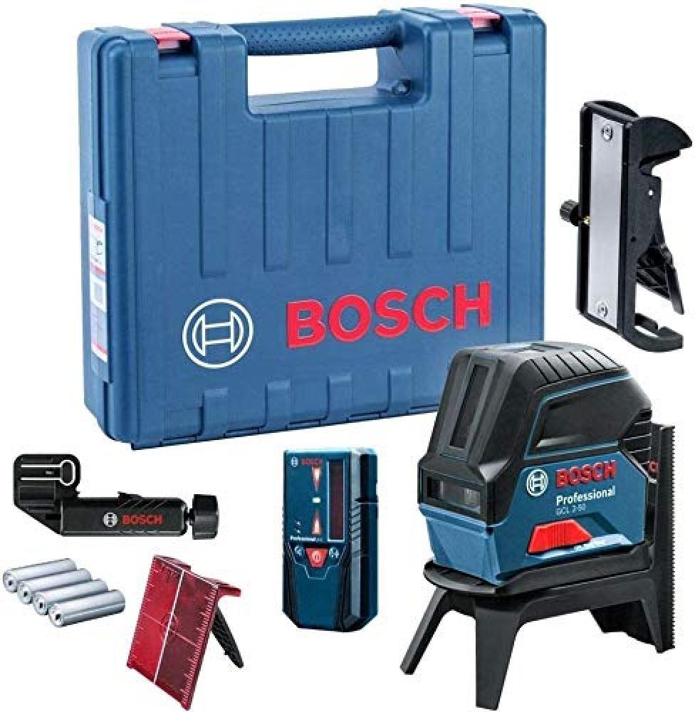Bosch Professional 0601066F01 Livella Laser Combinata, LR6, in Custodia Protetti