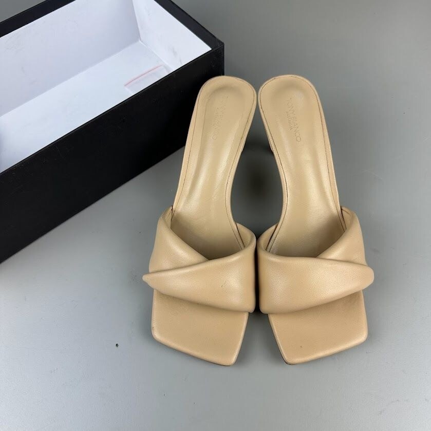 Tony Bianco Alexa Sandal in Beech Nappa | eBay