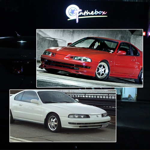 4x Smoke Black Front Bumper Turn Signal Light Housings For 1992-96 Honda Prelude - Picture 9 of 9