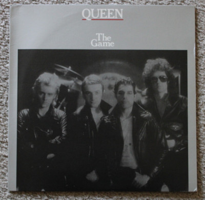 Vinyl Lp Queen The Game 5E-513A-SP 1980 Stereo Another Bites the Dust.