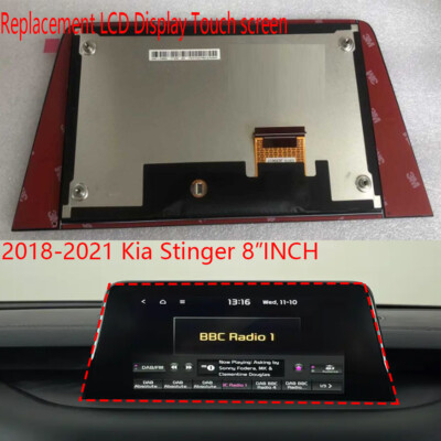 Replacement LCD DISPLAY TOUCH SCREEN For Kia Stinger Nav Radio 19-21