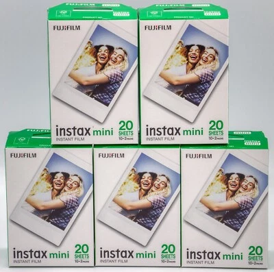 ZEHN (10) Fujifilm instax MINI Filme = 100 Aufnahmen 2027/04