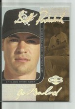 2006 Topps Co-Signers Changing Faces #'d 1/5 Scott Podsednik Jon Garland #33