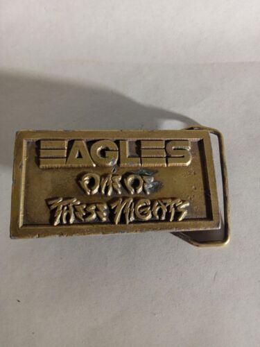 The EAGLES Brass Belt Buckle Ultra Rare