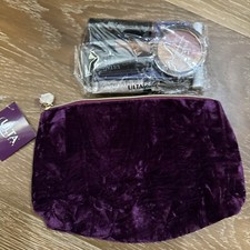 ULTA 8pc Makeup Cosmetics Bag Set BURGUNDY