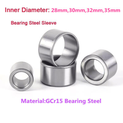 DrCor 1Pcs Inner Diameter 28mm 30mm 32mm 35mm 37mm Bearing Steel Sleeve Wear