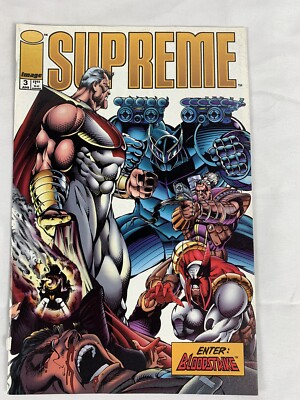 SUPREME #3 Image Comics 1993 Rob Liefeld Extreme Studios VG+