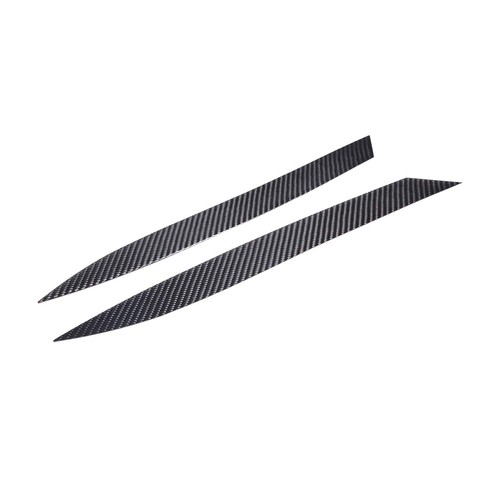 For Jaguar F-TYPE 2013-2022 Headlight Eyebrow Decorative Sticker Carbon Fiber - Picture 11 of 12