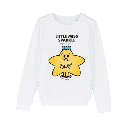 Mr Men Sweatshirt Little Miss Sparkle Long Sleeve Kids Unisex Jumper Pullover - Picture 15 of 16