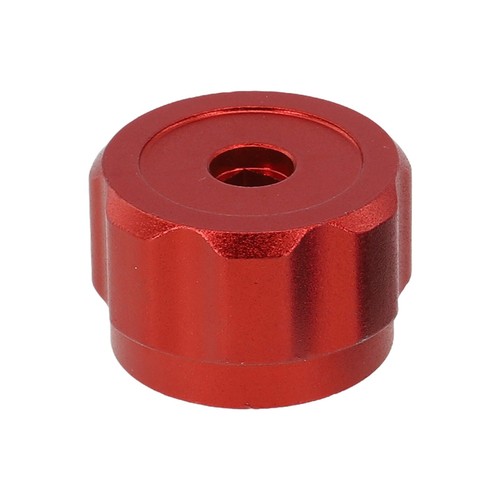Manija de Rueda Redonda Manijas de Grifo Colector Medidores Perilla Aluminio-Aleación, Rojo/Azul - Imagen 18 de 24
