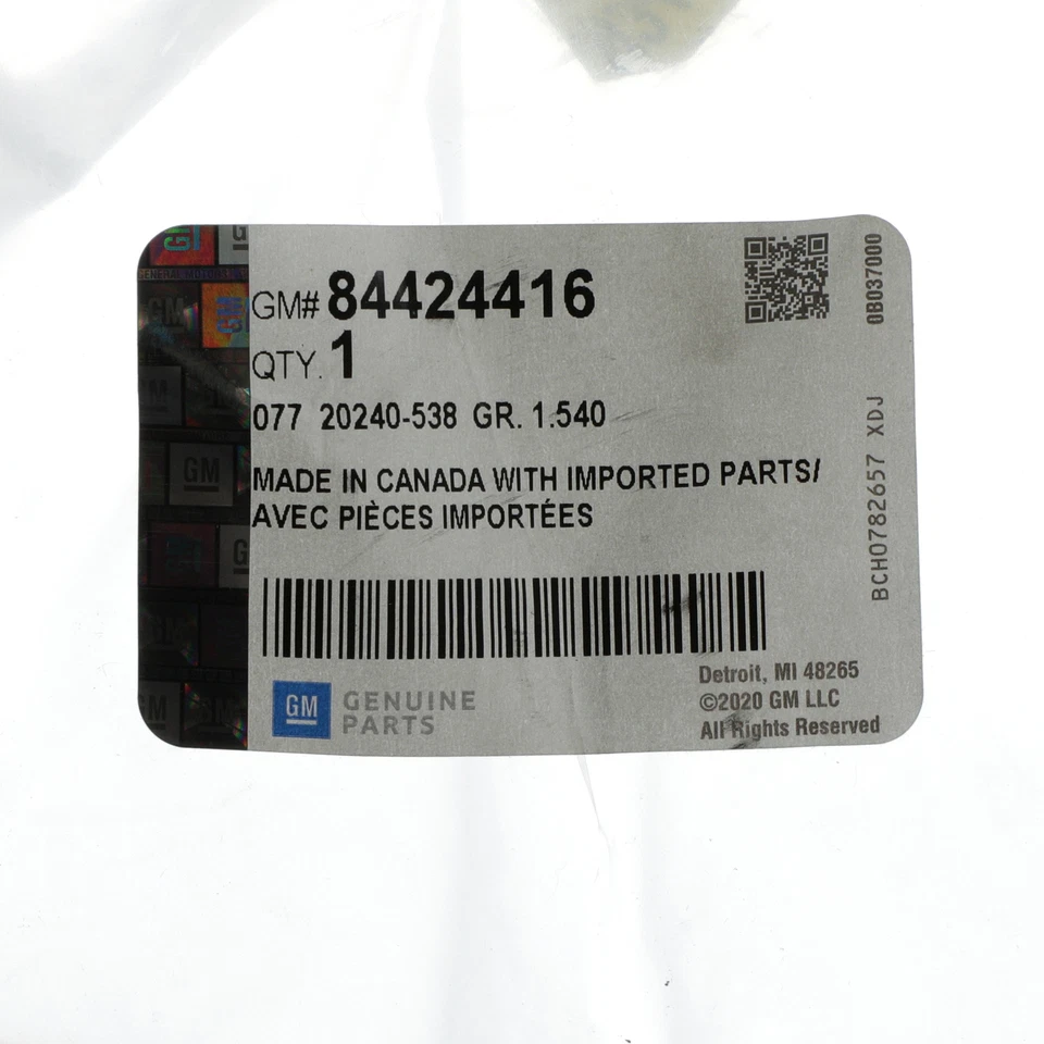 OEM NEW 2014-2021 Cadillac Chevrolet GMC Engine Oil Cooler Tube Hose 84791853 — 第 4/4 张图片