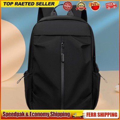 Oxford Laptop Backpack with Zipper Waterproof School Backpack for Office Travel