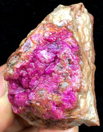 60g Natural Purple&Red Cobalt Calcite Metasomatic Crystal Specimen ip1208 - Bild 10 von 11