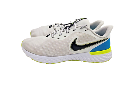 Nike Revolution EXT Summit White Light Blue Fury Shoes Mens Size