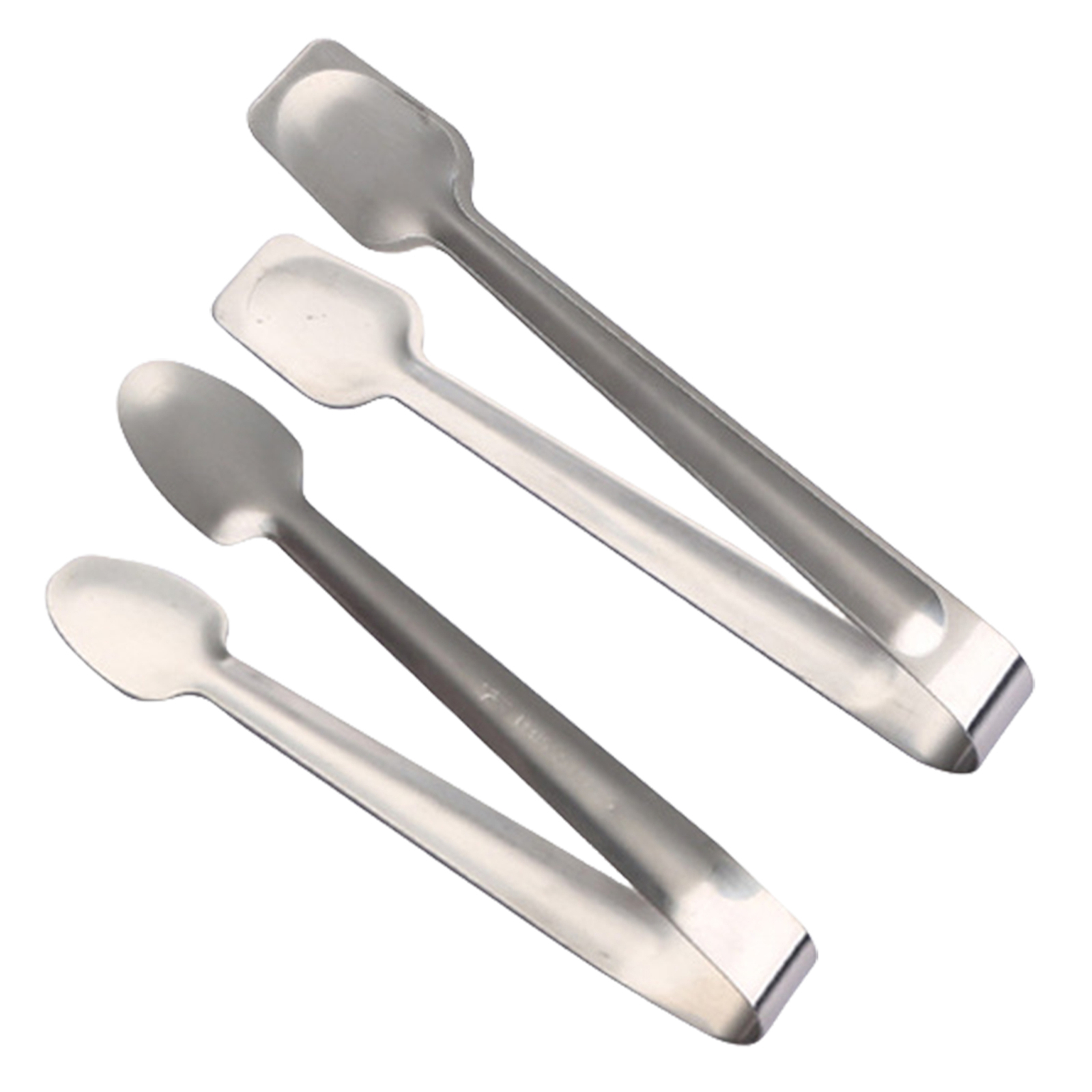 1pc Stainless Steel Appetizers Tongs Kitchen Utensils - Catering Clips