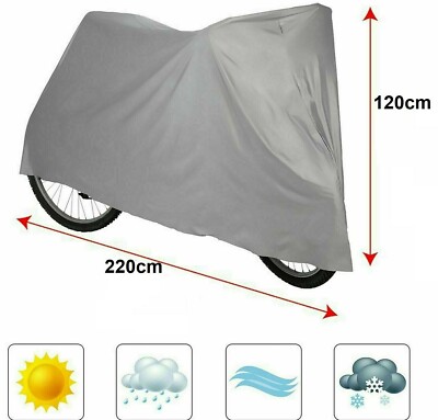  Universal Fahrrad Fahrrad Motorrad Roller Abdeckung Wasserdicht UV Wetterfest