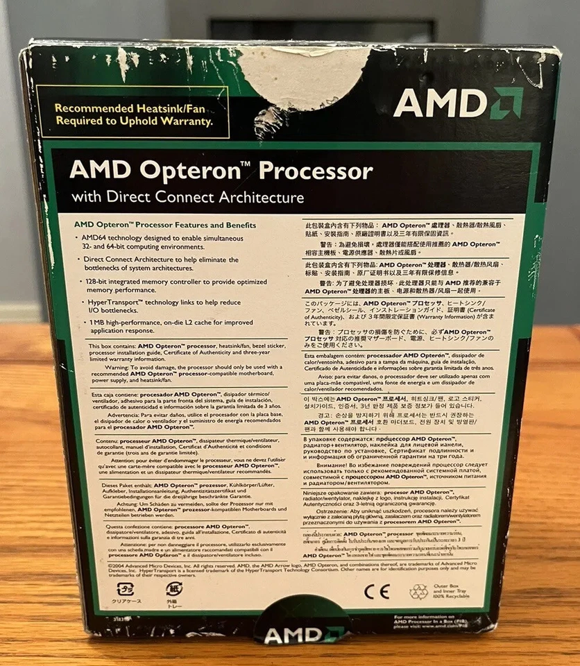 AMD OPTERON PROCESSOR MODEL 146 FAN ONLY NEW - Image 4 of 4