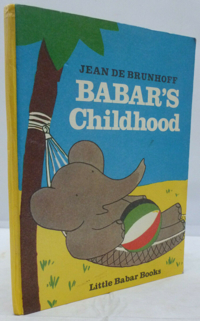 Barbar's Childhood by Jean De Brunhoff HB 1969 Illustrated