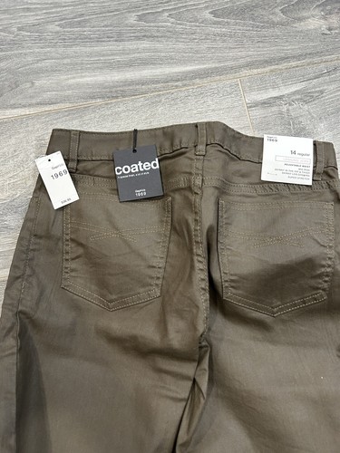 Girls gold/ brown coated colored pants new with tags by Gap size 14 - Picture 3 of 4