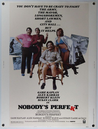 Nobody's Perfekt 1981 Single Sided Movie Poster 30" x 40"