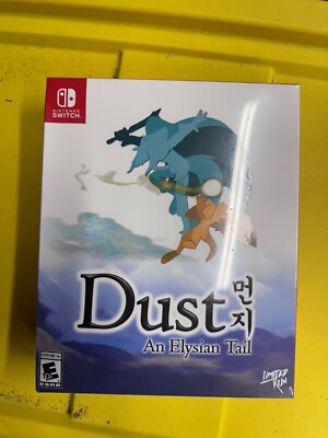 Dust An Elysian Tail Collector's Edition #12 Nintendo Switch LRG NEW SEALED RARE