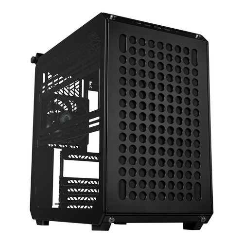Cooler Master Qube 500 Flatpack Black Small High Airflow Mid-Tower ATX