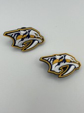 NHL Nashville Predators Hockey Team For Crocs Shoe Charms For Jibbitz - 2 Pieces