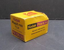Kodak PLUS-X Pan PX 135-20 Film Sealed Box June 1974 Black White Panchromatic
