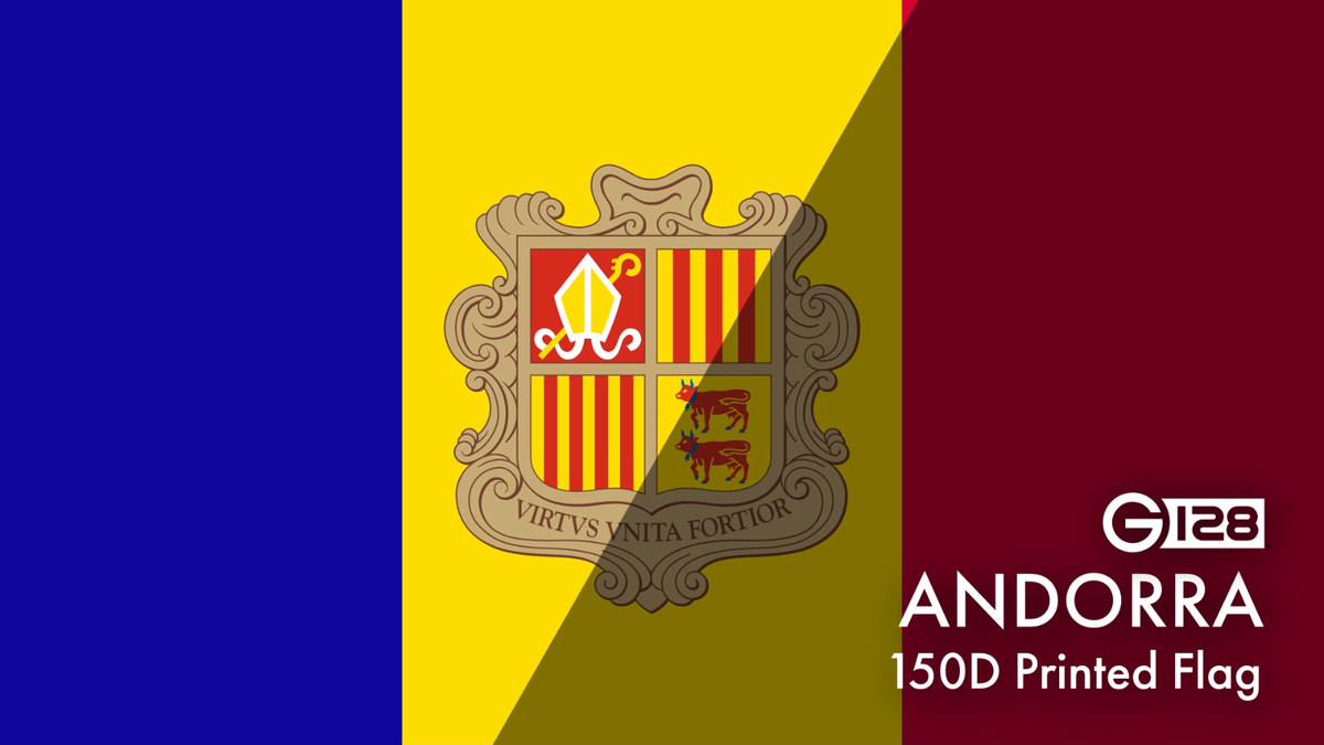 Koop hier uw Andorra vlag patch bij