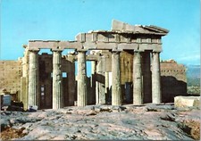 Postcard Greece Athens - The Propylaea