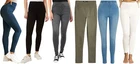 Ladies Pull On Jeans Jegging Stretch Denim Legging Regular 28"/29" Leg Womens