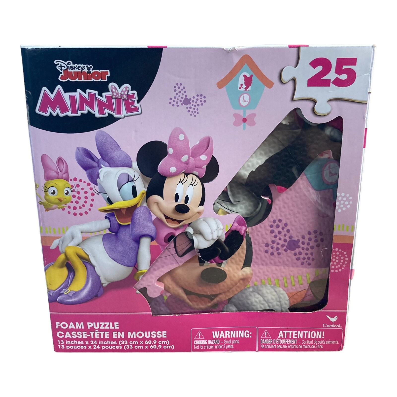 minnie mouse floor puzzle mat