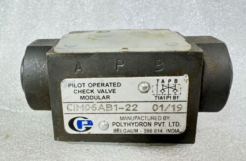EPIROC / POLYHYDRON CIM06AB1-22 PILOT OPERATED CHECK VALVE MODULAR - Picture 3 of 8