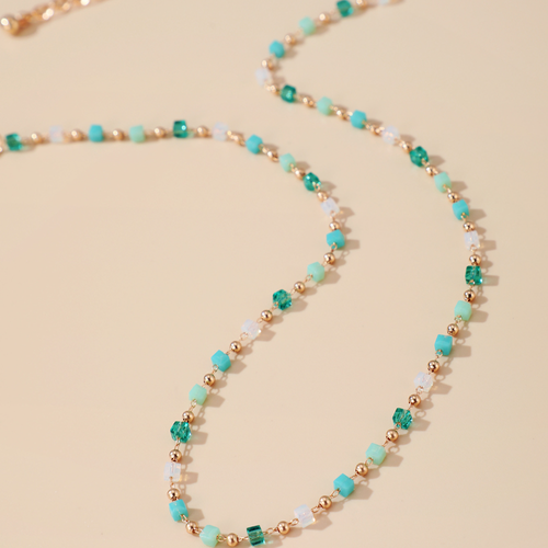 Double Layer Clavicle Chain Pearl Choker Necklace For Women Jewelry Girl Gift - Picture 8 of 17
