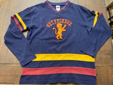 Vintage 2000 Harry Potter Gryffindor Jersey Shirt #56 Warner Bros Made in USA S