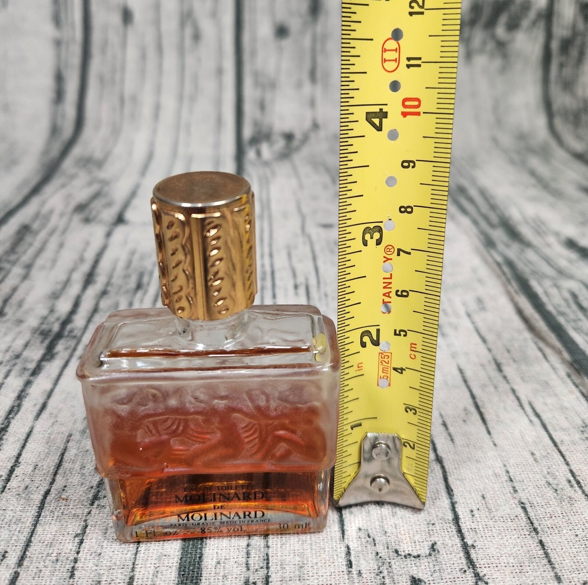 Vintage Molinard de Molinard Perfume 1 oz. Creation Lalique Bottle