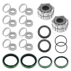 2SET Front Wheel Hub Clutch & Bearing Seal Kit for Polaris Sportsman 335 400 500