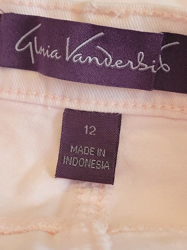 Gloria Vanderbilt Womens Classic Amanda Light Pink Jeans Size 12, EUC - Picture 12 of 15