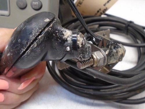 N1 Eagle Fish Mark 480 Fishfinder Head Unit Power Cord & Ducer - Picture 3 of 4