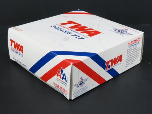 1:400 Scale Dragon Wings CRS002 Diecast TWA Boeing 717-200 Airliner - Picture 17 of 17
