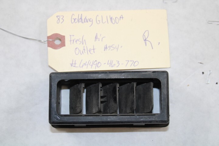 Fresh Air Outlet Assy. R. #64490-463-770 1983 Honda Goldwing