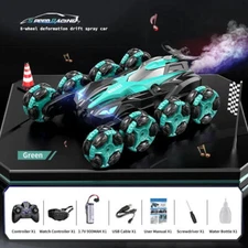 4WD RC Stunt Car Toy Remote Control Gesture Sensing 360° Off-Road Spray Gifts US