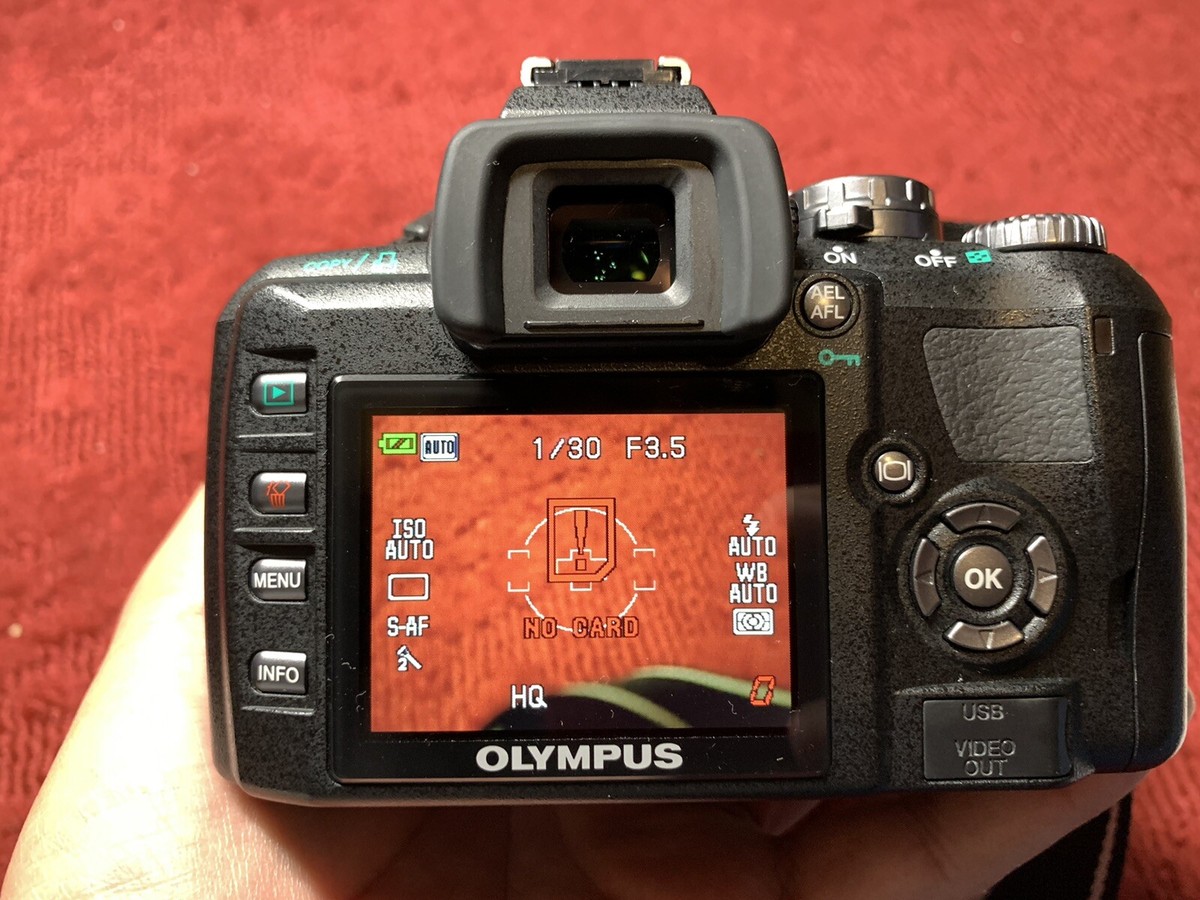 OLYMPUS E-410 ボディ 14-42mm レンズ セット Olympus E-410 Four Thirds DSLR Camera Body W/ 14-42mm Lens TESTED