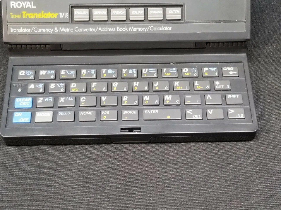 Royal Travel Translator, 5 Languages, New Batteries, Model TR18 - Image 3 of 4